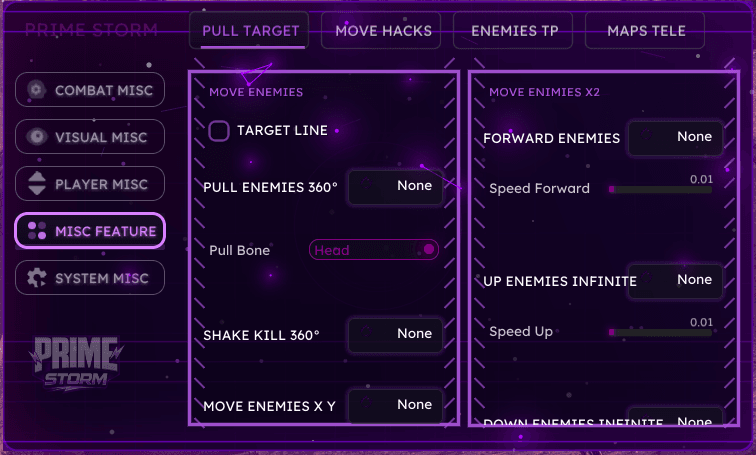 Prime Storm launcher and menu screenshot 10