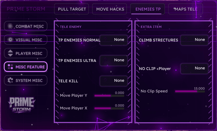 Prime Storm launcher and menu screenshot 12