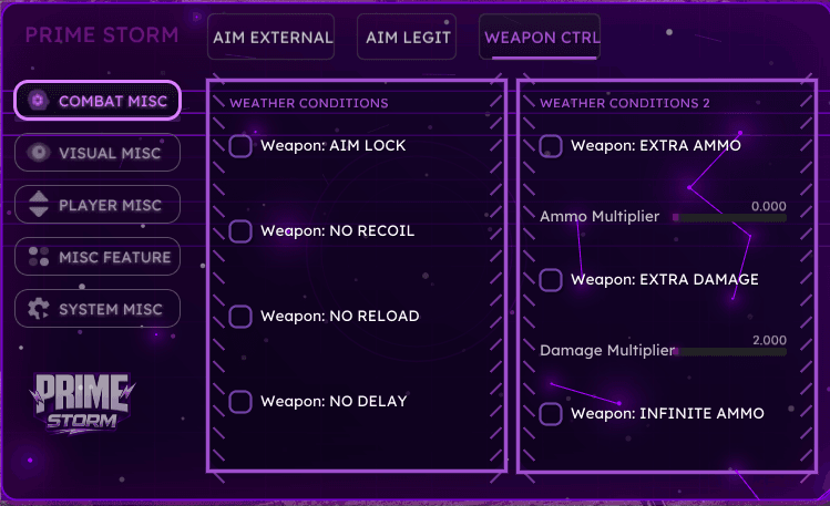 Prime Storm launcher and menu screenshot 3