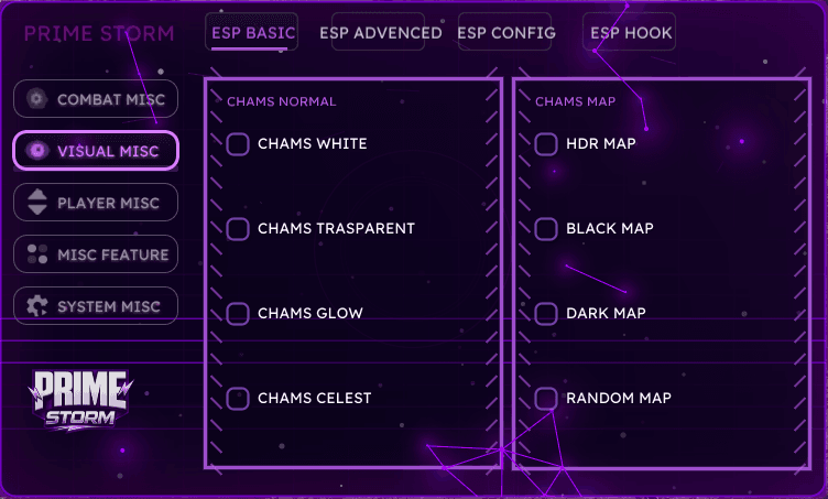 Prime Storm launcher and menu screenshot 4