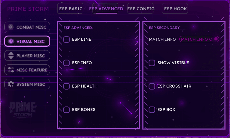 Prime Storm launcher and menu screenshot 5