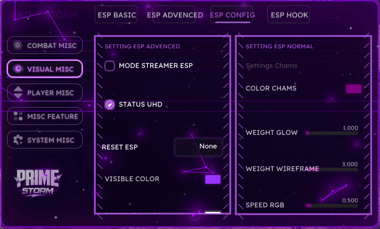 Prime Storm launcher and menu screenshot 6